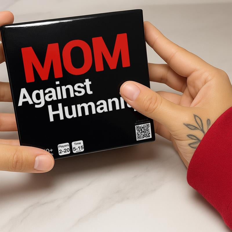 Mom against Humanity Party Card Game - Perfect Gift for Mother'S Day