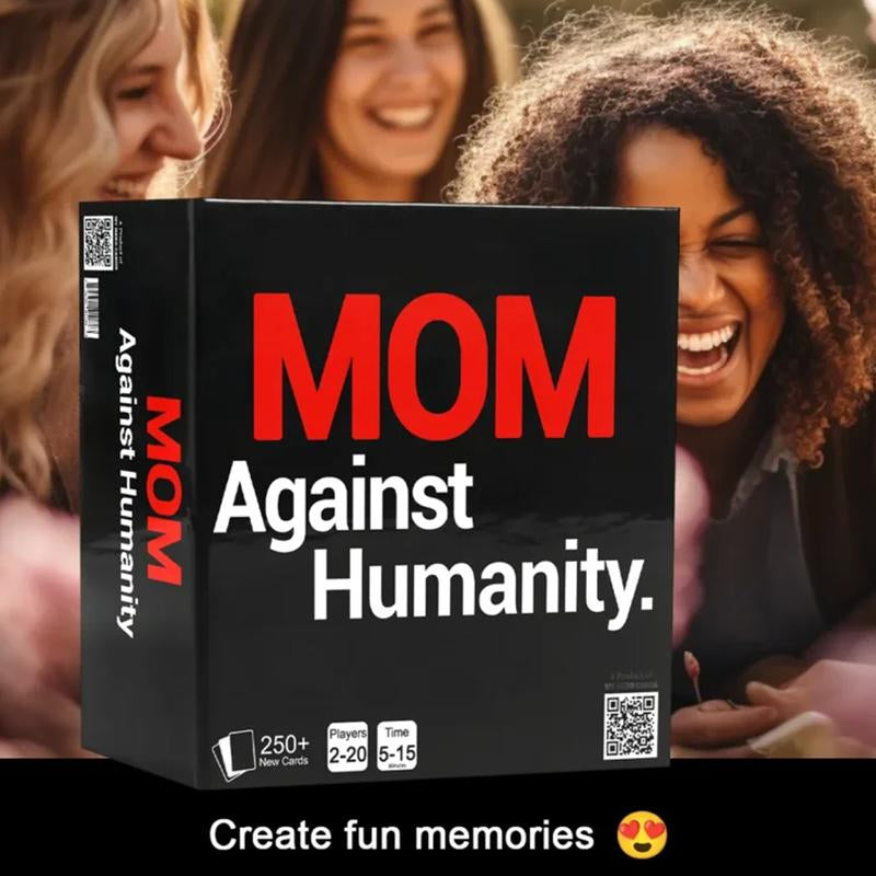 Mom against Humanity Party Card Game - Perfect Gift for Mother'S Day