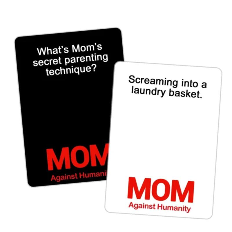 Mom against Humanity Party Card Game - Perfect Gift for Mother'S Day